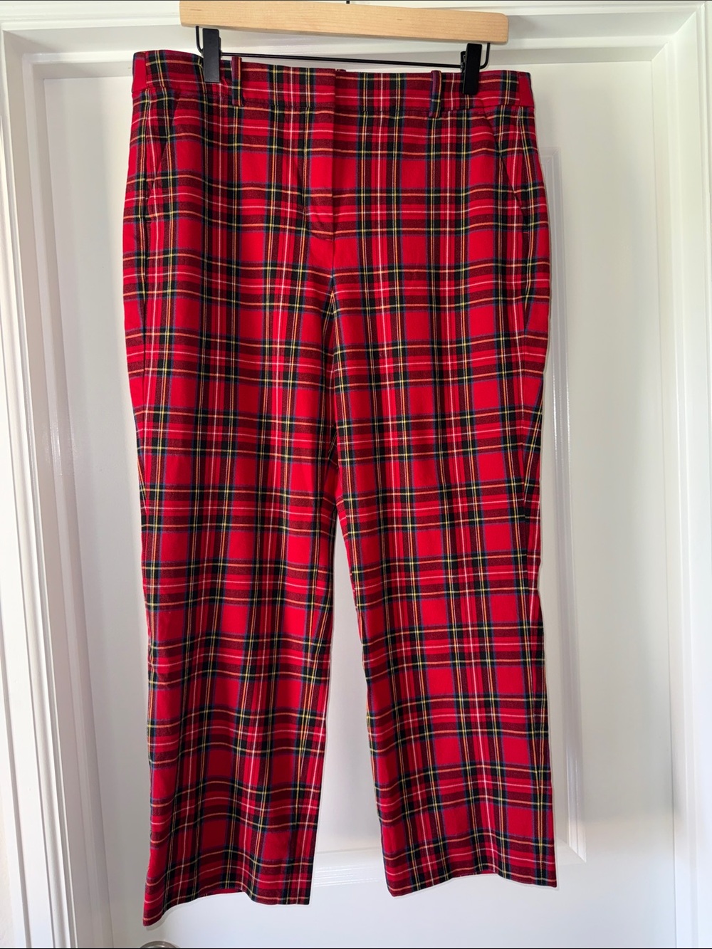 J. Crew Kallie Tartan Plaid Pants Size 12
